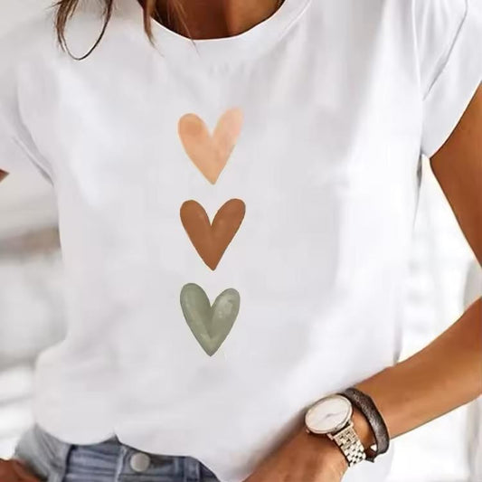 T-shirt casual a maniche corte (Copia)